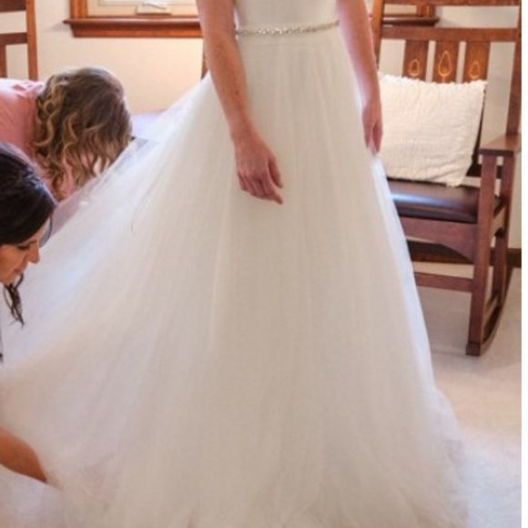 BHLDN Jenny Yoo Clarke Skirt Size 14 - Picture 5 of 16